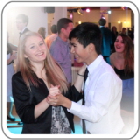 Sch�lertanzkurs des BZM - Abschlussball der Tanzschule Hartwig am Bodensee